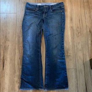 GAP curvy boot cut jeans, size 29/8a, EUC!!